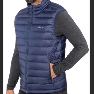 Men’s new W/tags Patagonia Down Sweater Vest